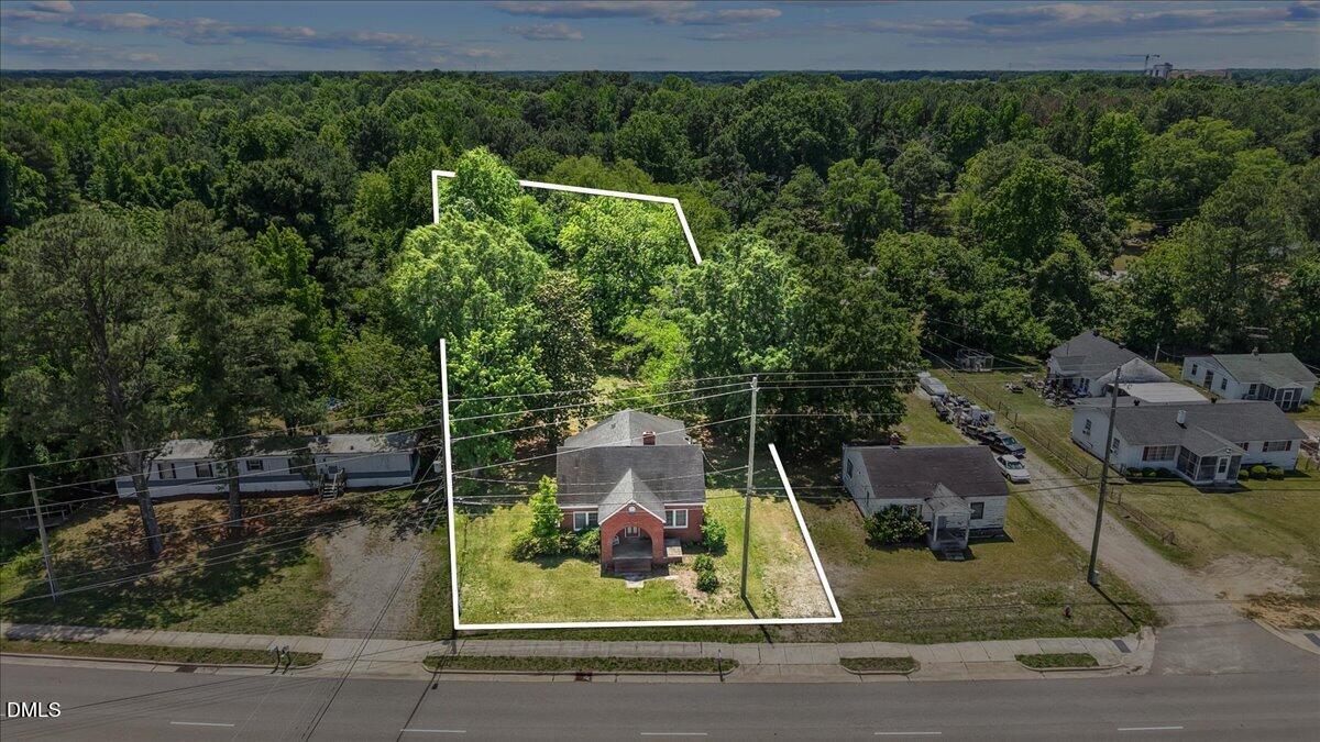 2213 Hunter Hill Road Rocky Mount, NC 27804 - Photo 11 of 11 an aerial view of a house with a yard
