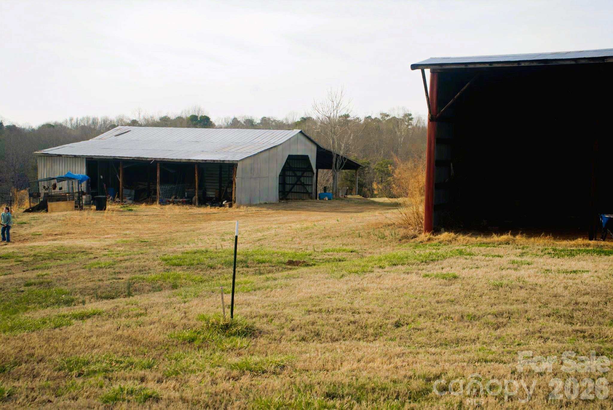 6581 Sain Milling Road Vale, NC 28168 - Photo 24 of 41 a backyard of a house with table and chairs
