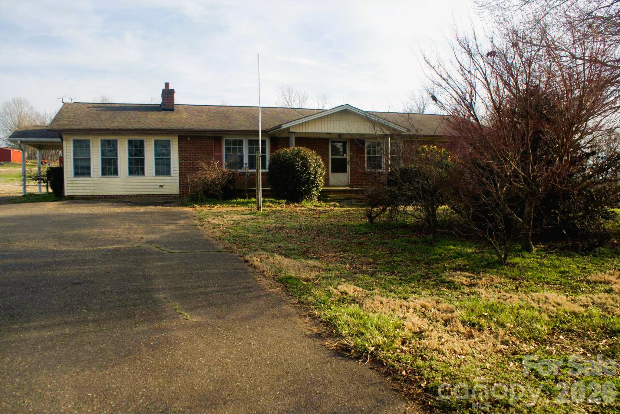 6581 Sain Milling Road Vale, NC 28168 - Photo 30 of 41 a front view of a house with a yard
