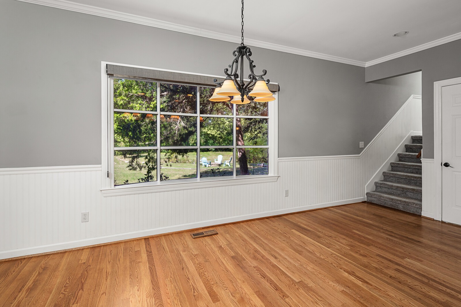 341 Sandcastle Road Franklin, TN 37069 - Photo 17 of 41 a view of empty room with wooden floor and fan