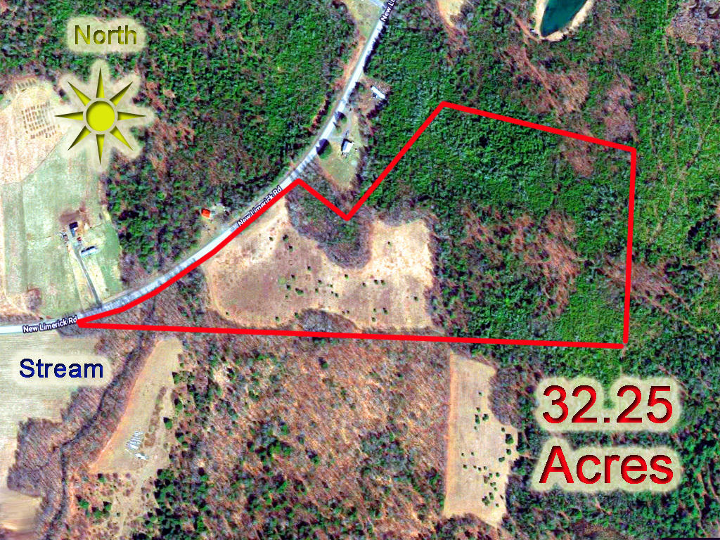 Lot 9-1 New Limerick Road Houlton, ME 04730 - Photo 2 of 40 aerial-map-leisner-me-land