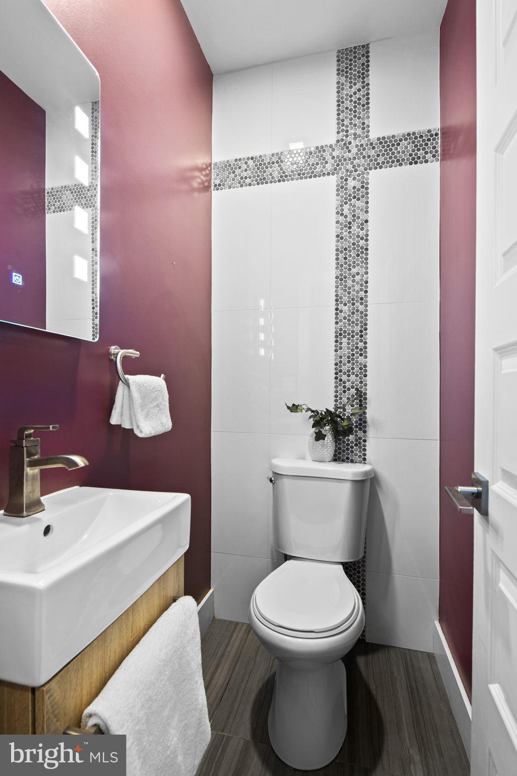 1117 Allison Street Northwest, Unit 2 Washington, DC 20011 - Photo 21 of 31 Half bathroom