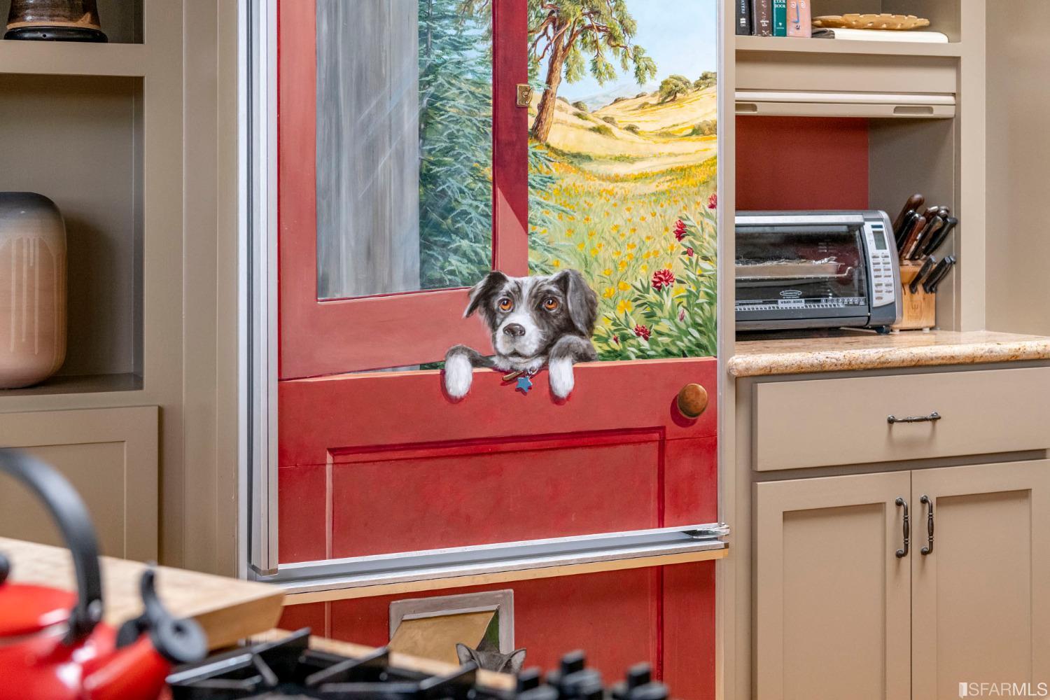 250 Hardwick Road Woodside, CA 94062 - Photo 27 of 50 a view of a balcony with furniture and a potted plant