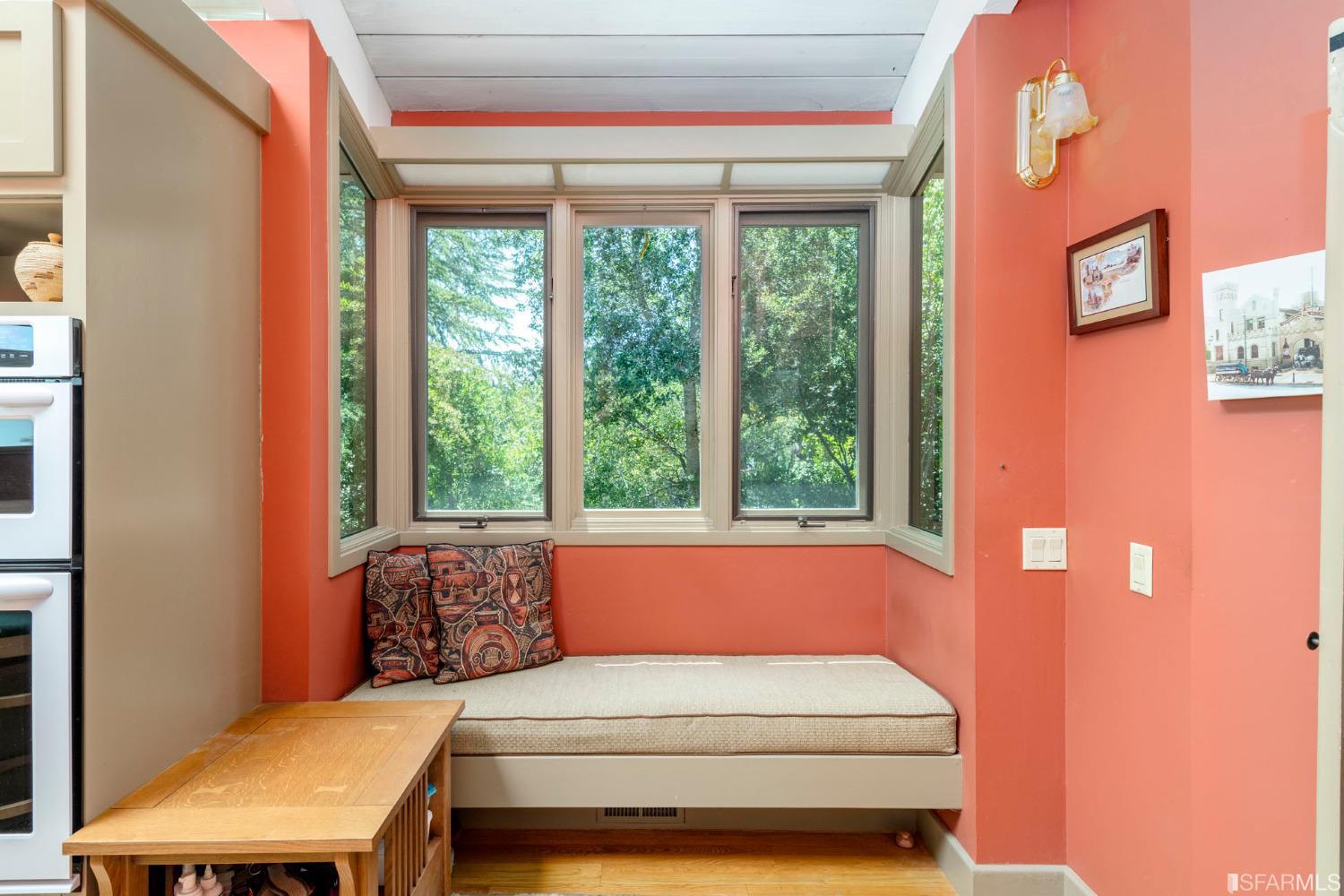 250 Hardwick Road Woodside, CA 94062 - Photo 28 of 50 a room with a bed and a window