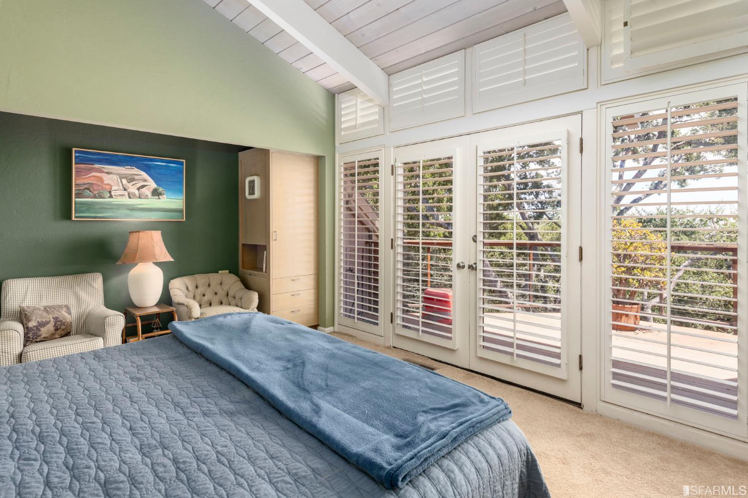 250 Hardwick Road Woodside, CA 94062 - Photo 36 of 50 a bed room with a bed and a window