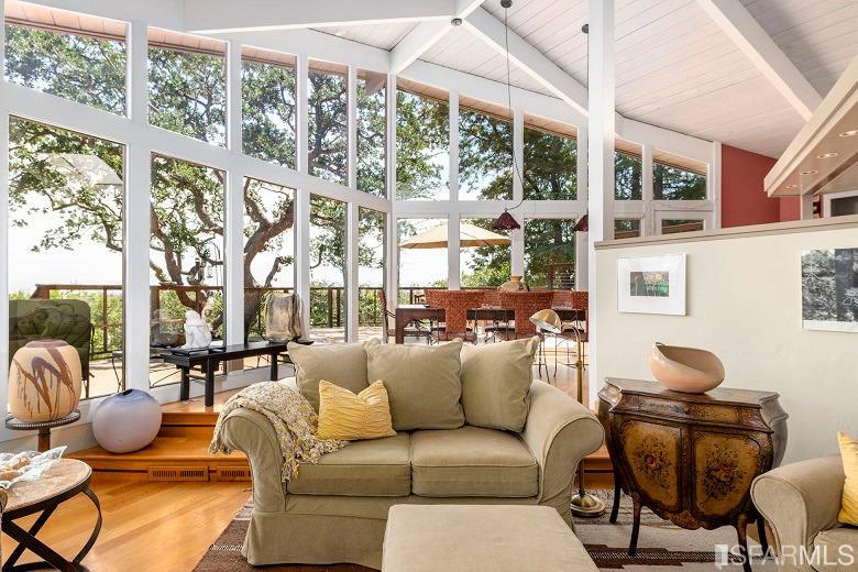 250 Hardwick Road Woodside, CA 94062 - Photo 4 of 50 a living room with furniture and a large window