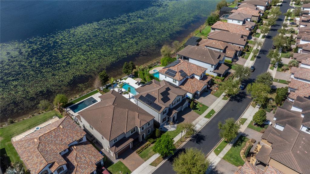 10950 Lemon Lake Boulevard Orlando, FL 32836 - Photo 42 of 53 an aerial view of a house with a garden