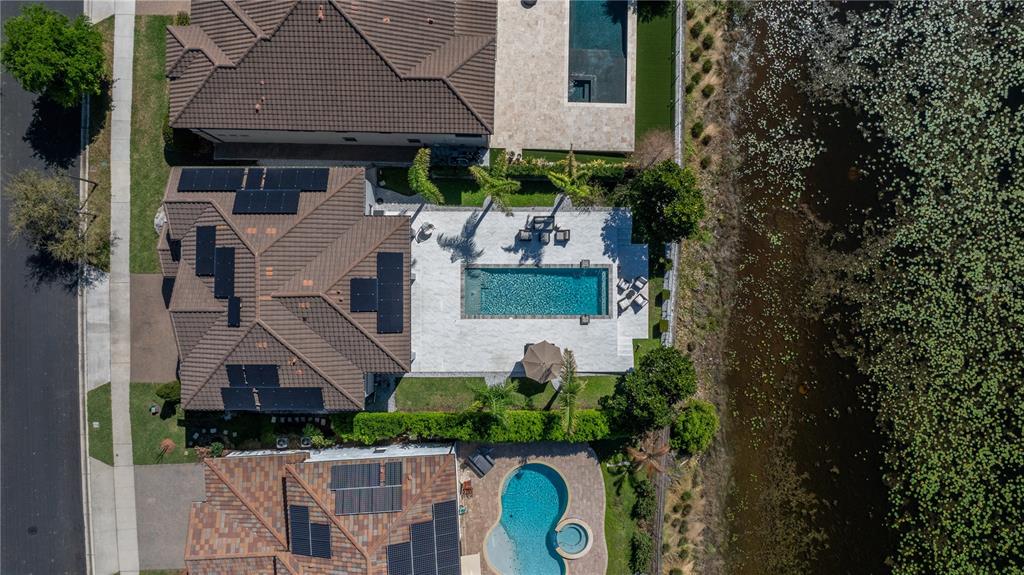 10950 Lemon Lake Boulevard Orlando, FL 32836 - Photo 43 of 53 an aerial view of a house with a yard