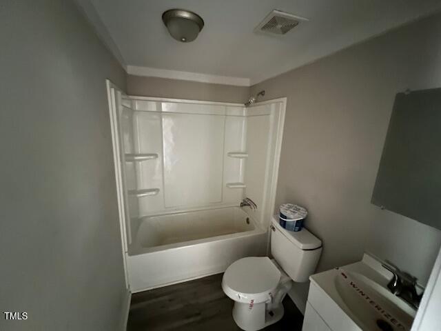 7710 Leasburg Road Roxboro, NC 27574 - Photo 9 of 24 a bathroom with a toilet and a shower