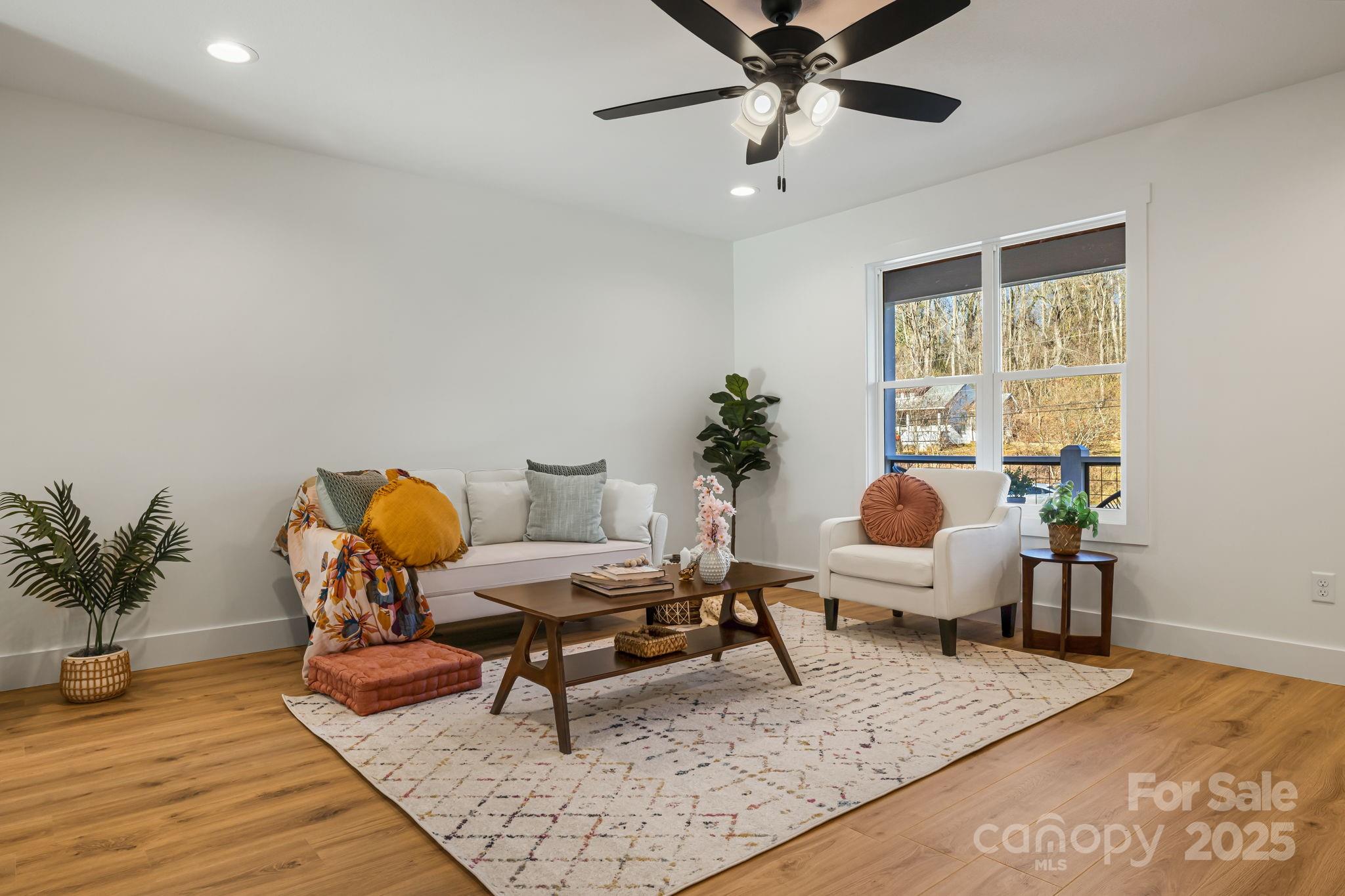 386 Holtzclaw Street Canton, NC 28716 - Photo 15 of 43 a living room with furniture and a potted plant