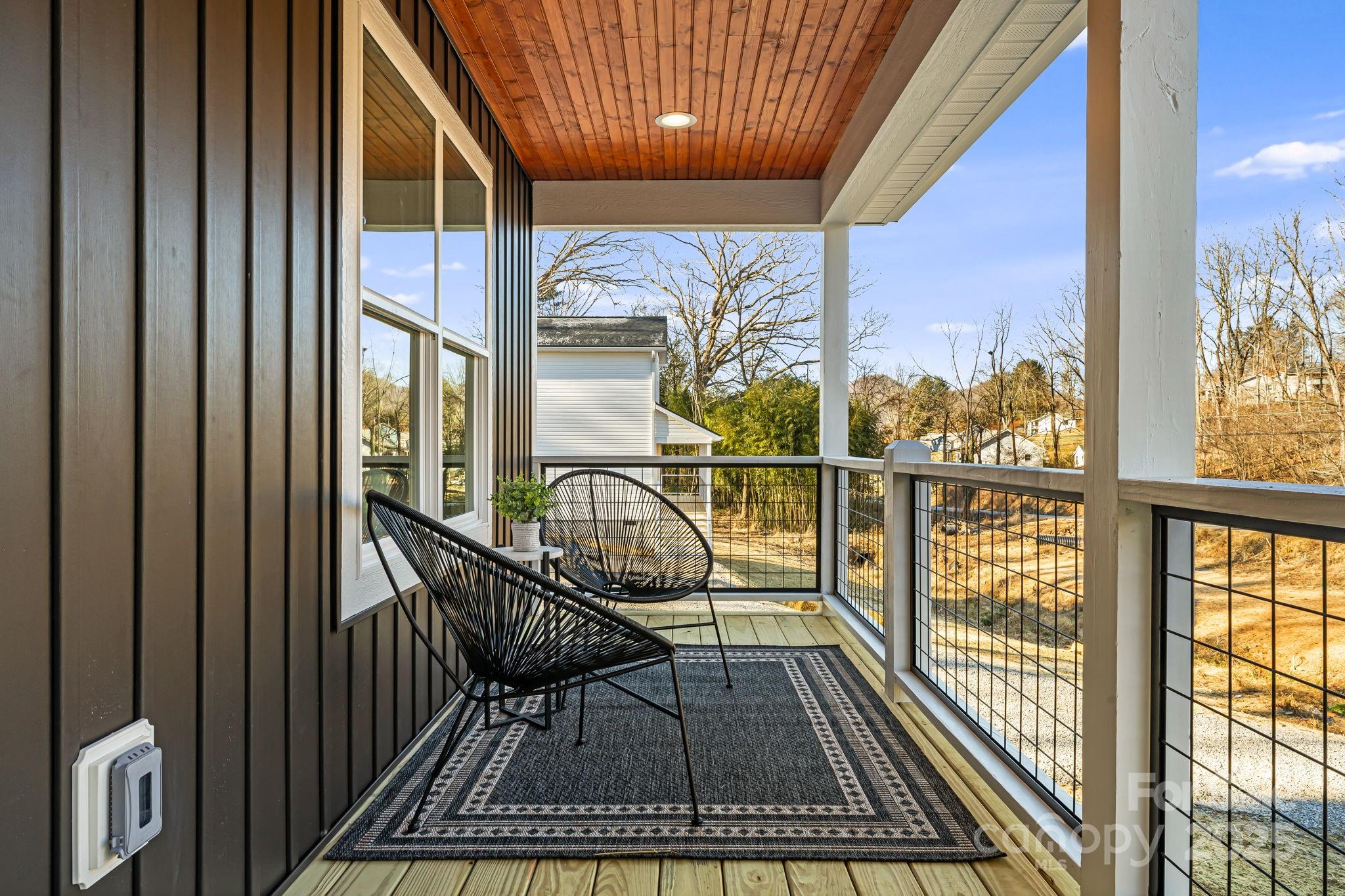 386 Holtzclaw Street Canton, NC 28716 - Photo 8 of 43 a view of a balcony