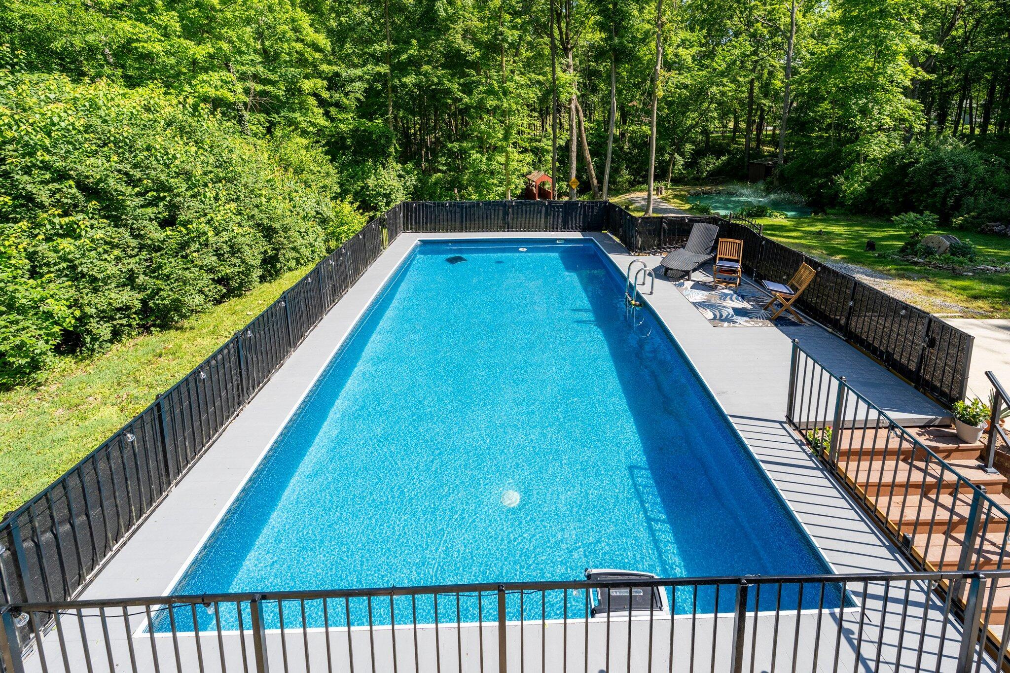 711 Ghormley Road, Unit SE Washington Court House, OH 43160 - Photo 11 of 69 16 x 32 recessed pool, 4 foot depth