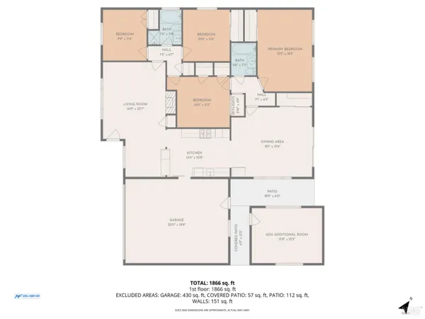 $835,000 | 1260 Meadow Lane, Concord, CA 94520