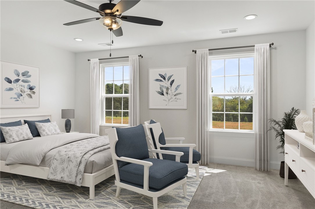 207 Branford Street, Unit SUN0132 Anderson, SC 29625 - Photo 18 of 50 Premier Bedroom **Photo has been virtually staged**