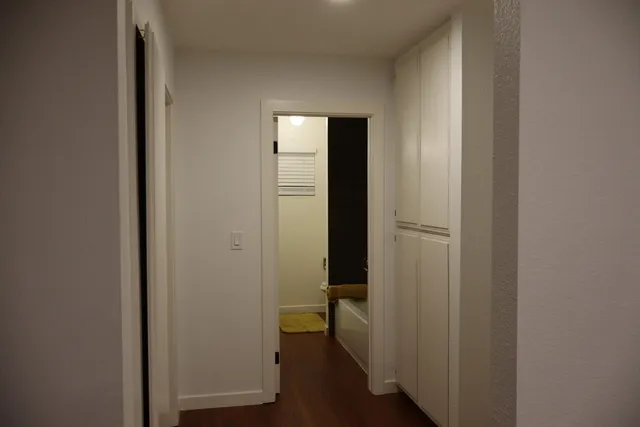 a view of bathroom with a sink