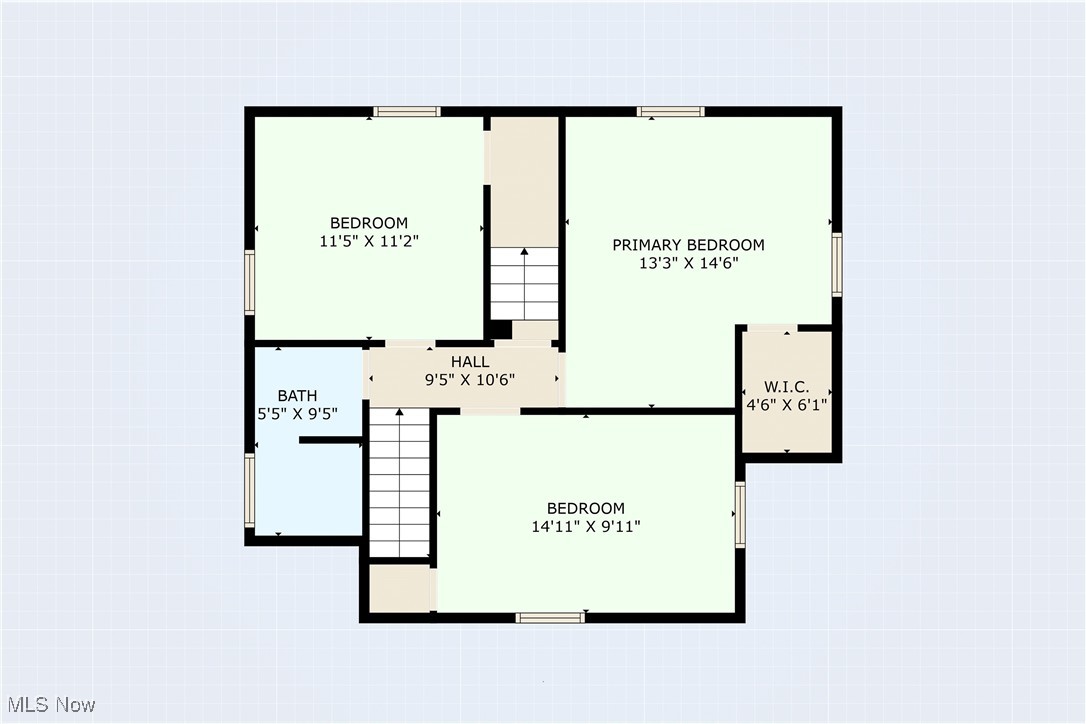 6349 Manchester Road Clinton, OH 44216 - Photo 22 of 23 2nd Floor plan