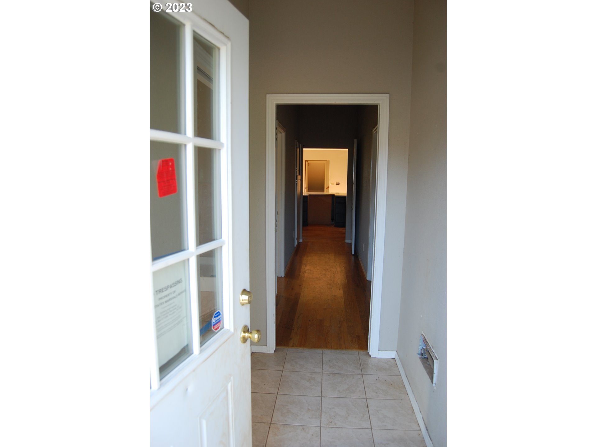 5145 Red Prairie Road Sheridan, OR 97378 - Photo 7 of 43 a view of a hallway with wooden cabinets