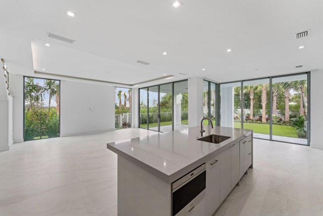 en empty room with windows