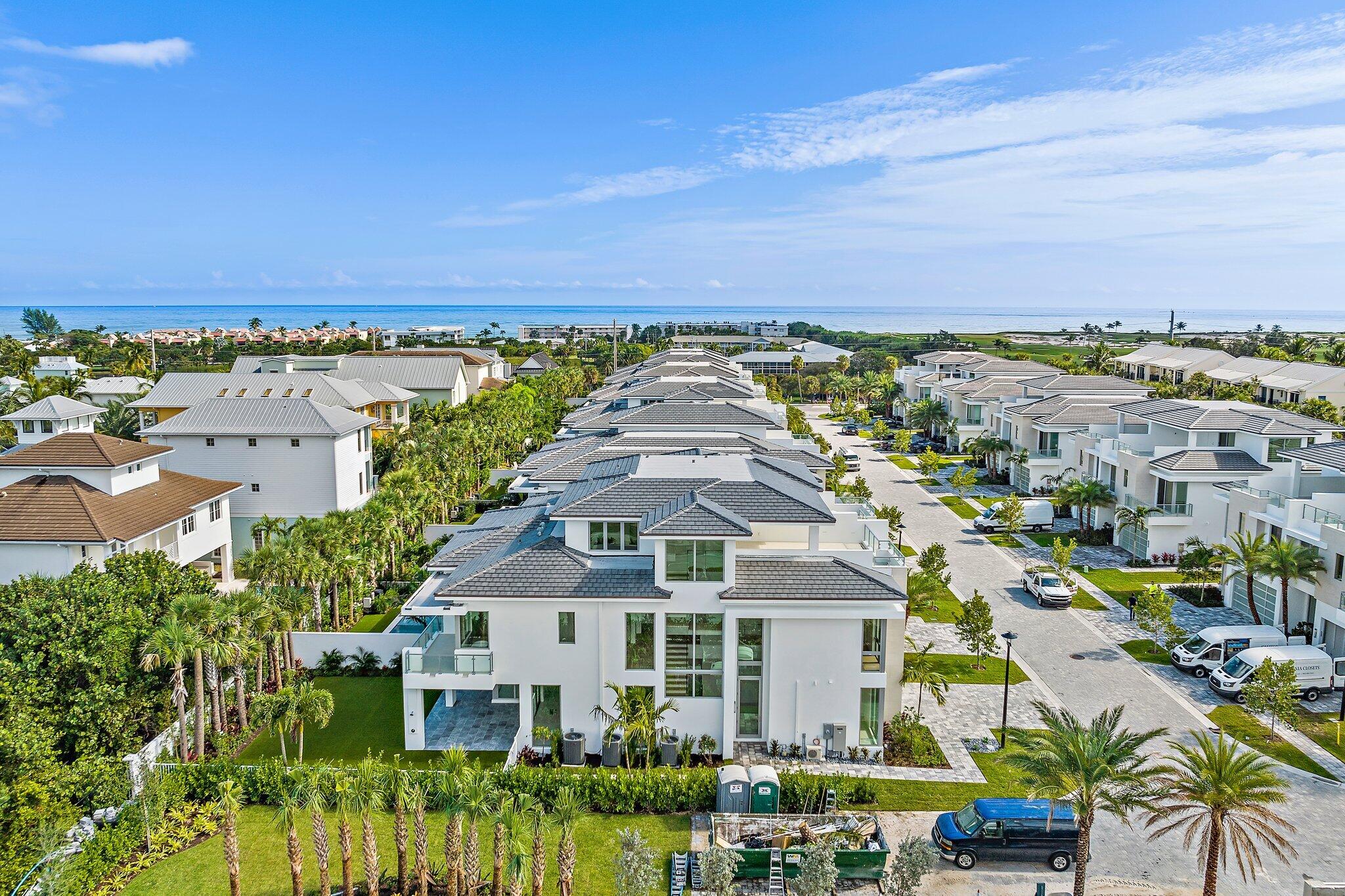 423 Ocean One Lane Juno Beach, FL 33408 - Photo 58 of 58 an aerial view of multiple house
