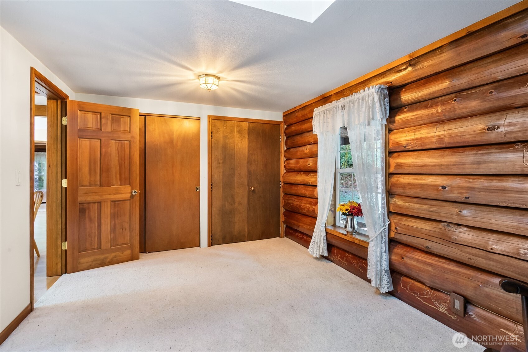 194 Piper Lane Chehalis, WA 98532 - Photo 17 of 40 a view of room with stairs and a ceiling fan