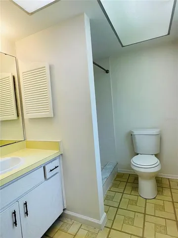 a bathroom with a sink and a toilet