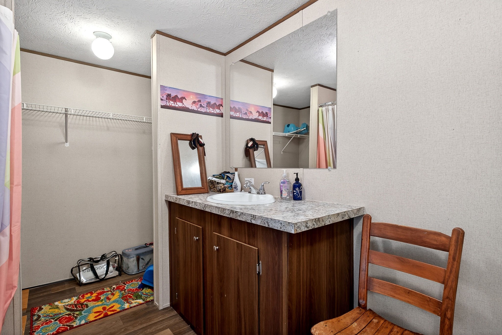 1237 Ridge Road Quebeck, TN 38579 - Photo 26 of 47 a bathroom with a sink and a mirror