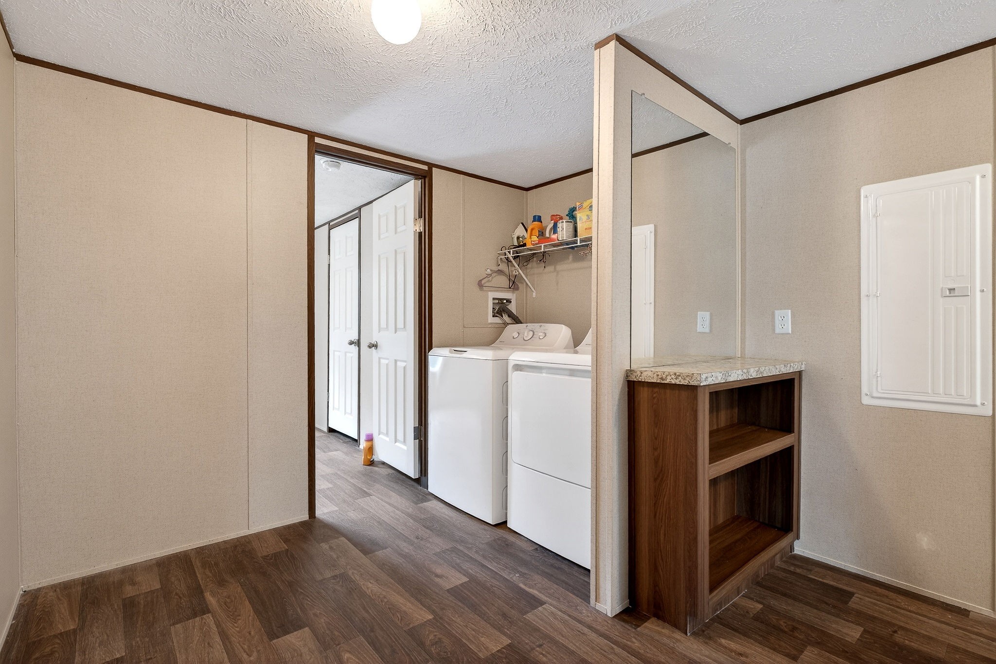 1237 Ridge Road Quebeck, TN 38579 - Photo 33 of 47 a view of hallway with washer and dryer
