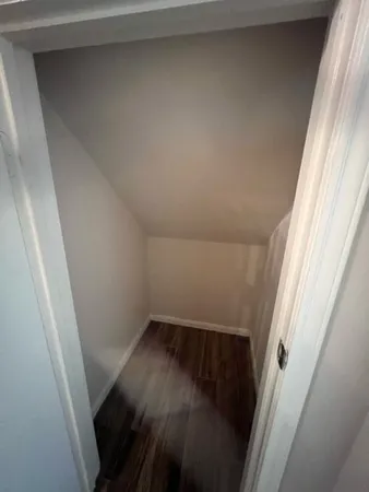 a view of storage and utility room