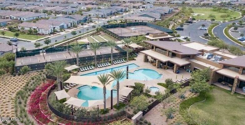 5813 South Del Rancho Mesa, AZ 85212 - Photo 31 of 47 an aerial view of a house with outdoor space