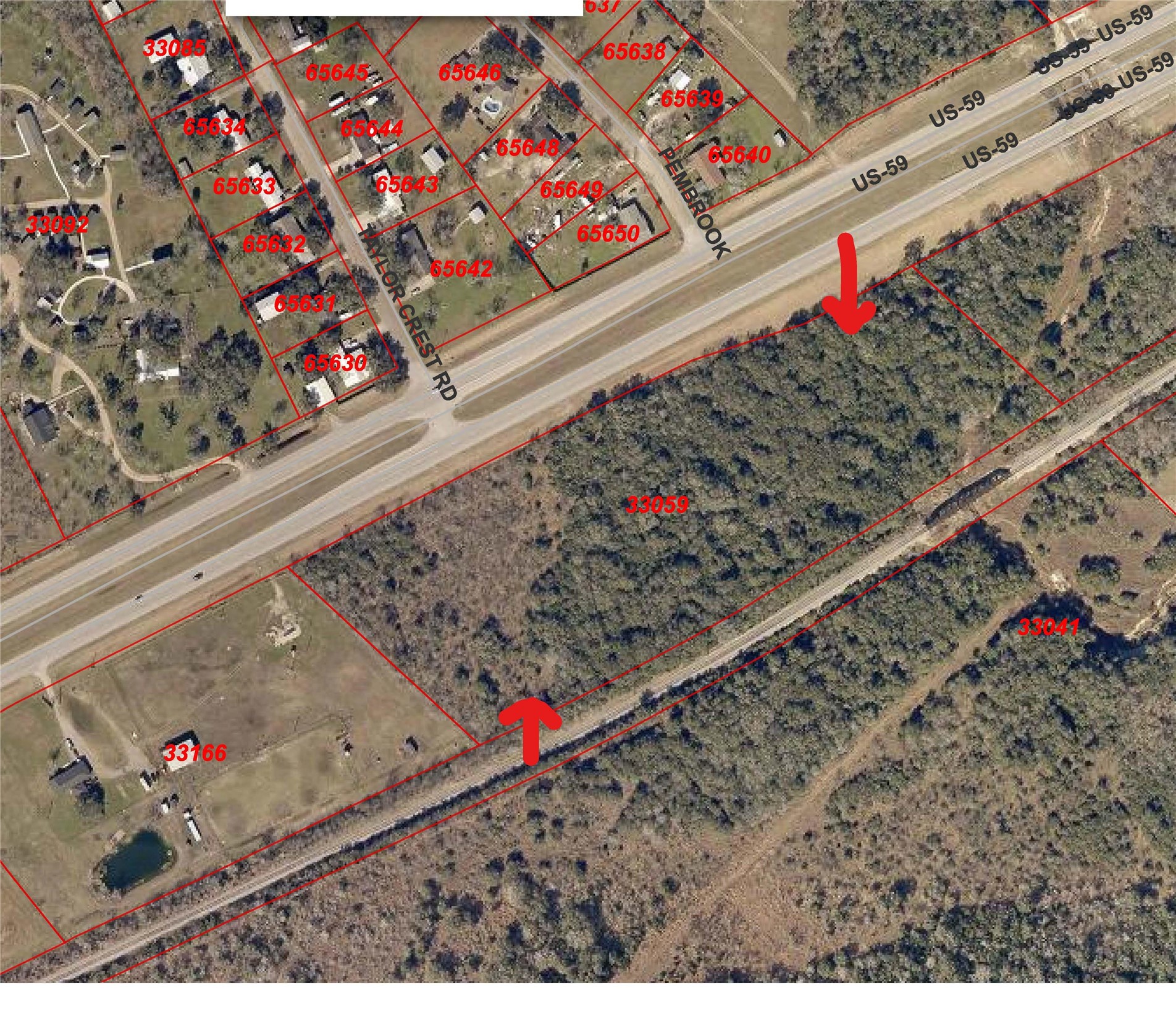 8431 Highway 59 Victoria, TX 77905 - Photo 2 of 5 Property boundaries shown are approximate and for reference only.