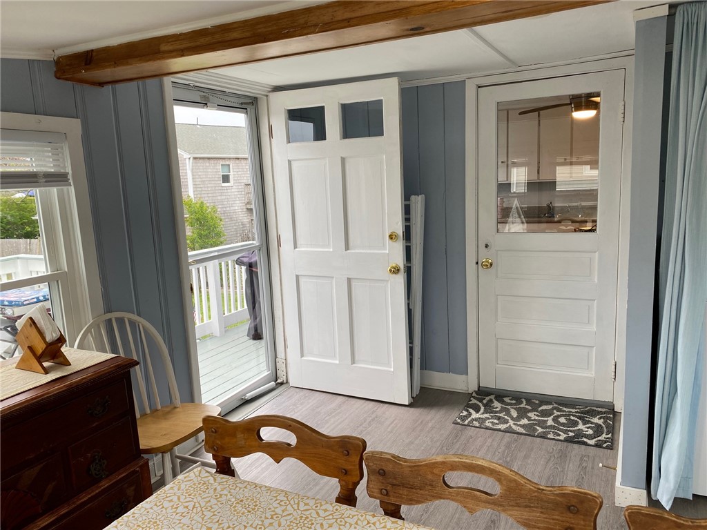 20 St James Road Narragansett, RI 02882 - Photo 20 of 36 Dining Rm with Kitchen and Deck Access