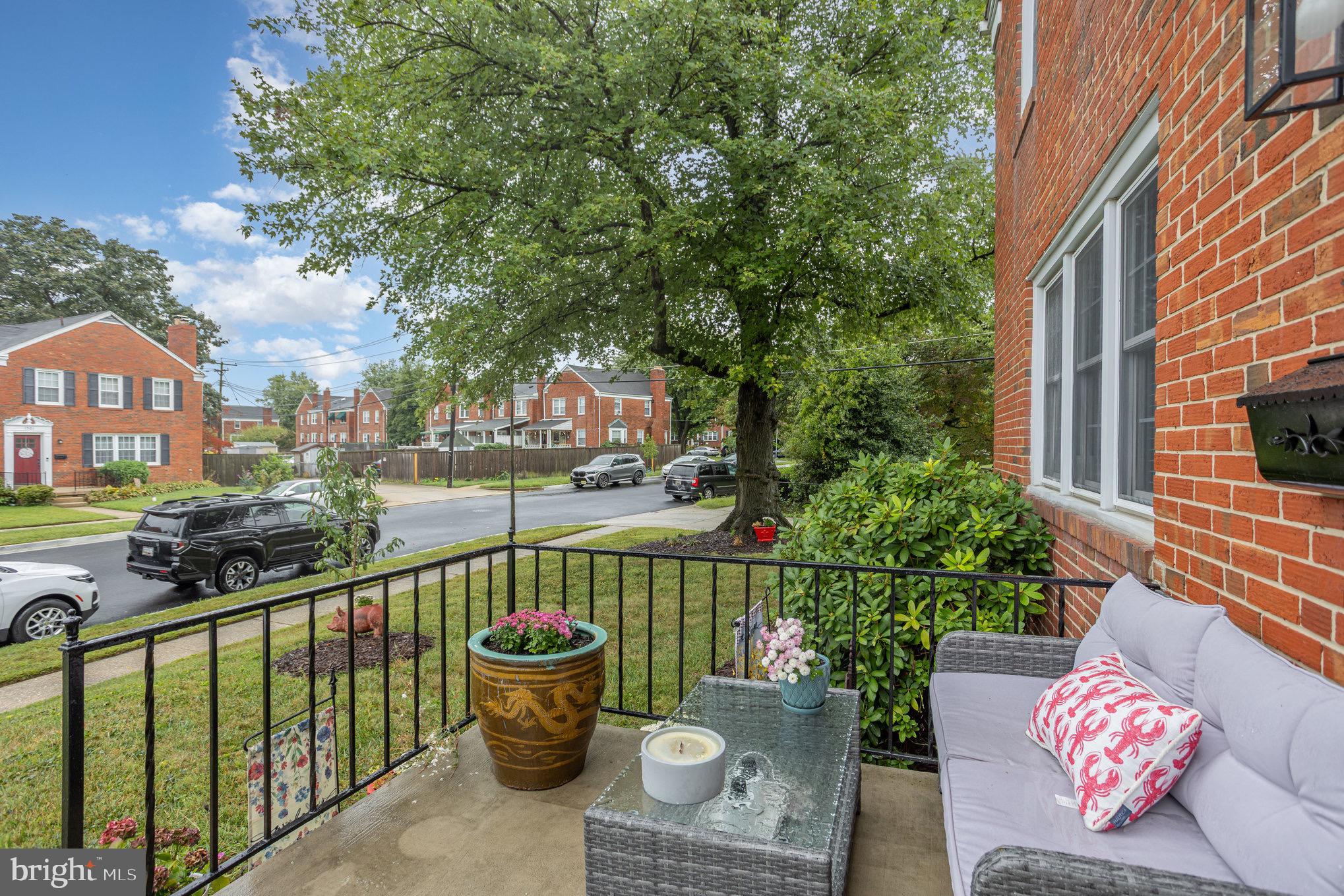 1500 Doxbury Road Baltimore, MD 21286 - Photo 3 of 36 a view of a chair and table in the balcony