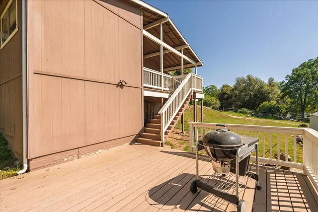 a view of outdoor space deck and patio
