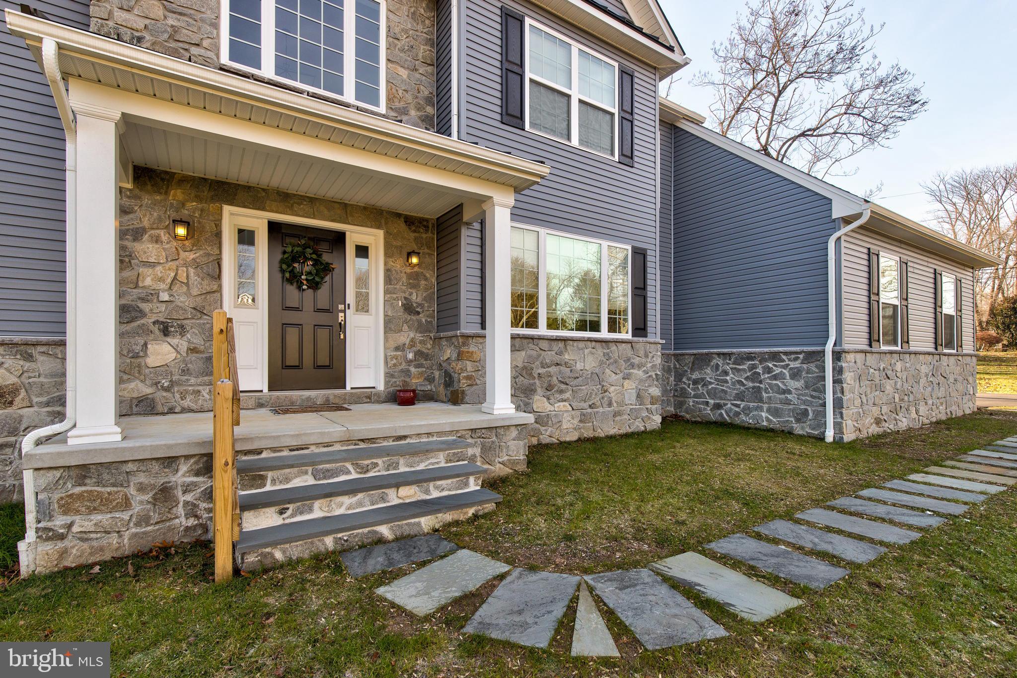 235 Howarth Road Media, PA 19063 - Photo 43 of 46 Bluestone walkway and stairs