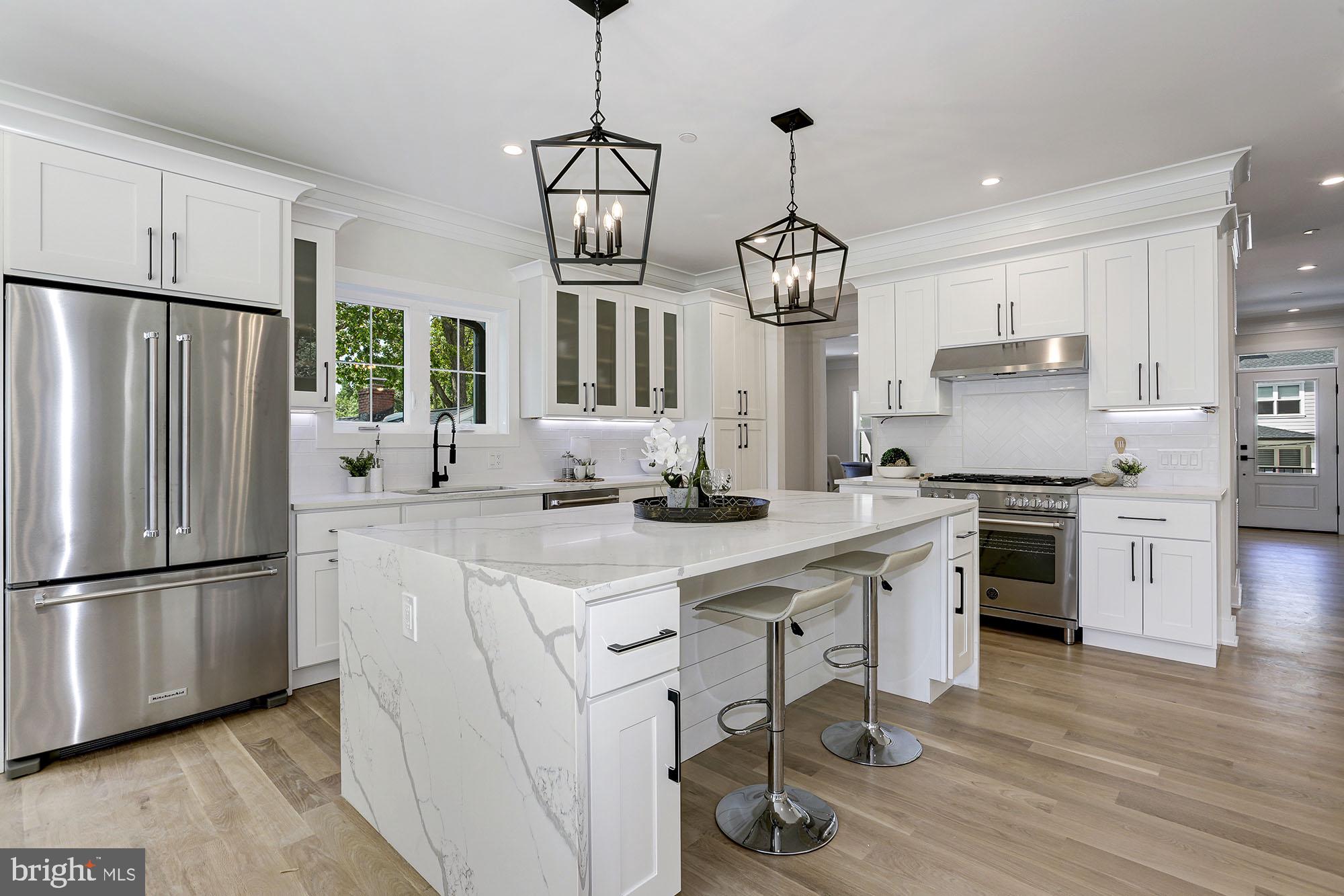 2902 Jennings Road Kensington, MD 20895 - Photo 8 of 42 Gorgeous gourmet kitchen w/ large center island