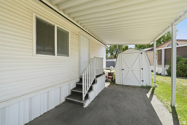 160 Cushing Way Layton, UT 84041 - Photo 23 of 23 Covered carport providing sheltered parking