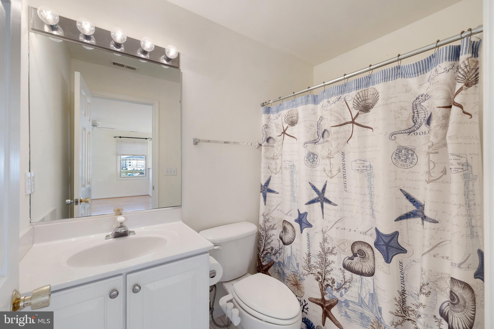 807 Auckland Way Chester, MD 21619 - Photo 36 of 47 a bathroom with a sink and a mirror