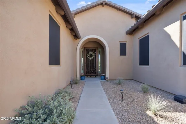 a view of a house with a porch
