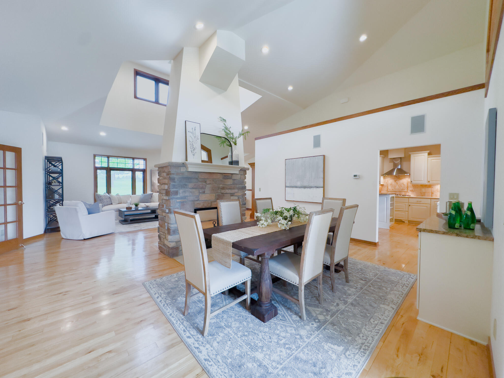 11604 North Granville Road Mequon, WI 53097 - Photo 14 of 49 View to living room and kitchen.