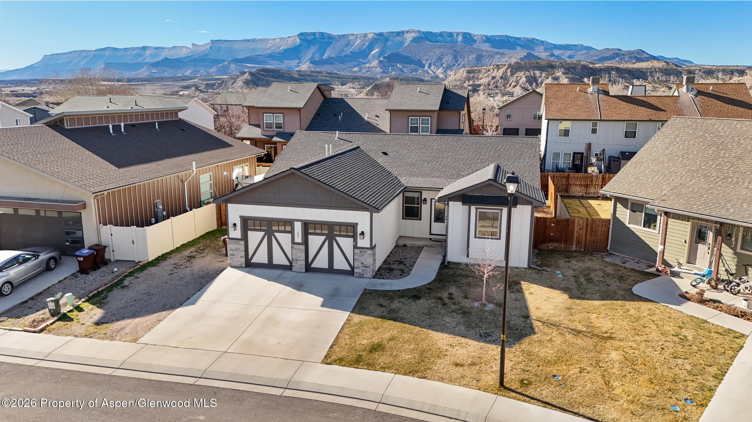 1667 Balsam Loop Rifle, CO 81650 - Photo 25 of 30 an aerial view of a house with large trees