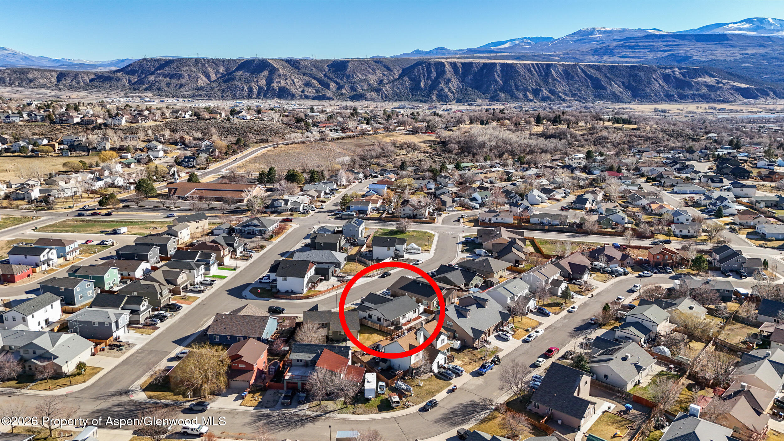 1667 Balsam Loop Rifle, CO 81650 - Photo 29 of 30 an aerial view of a house with a lots of trees
