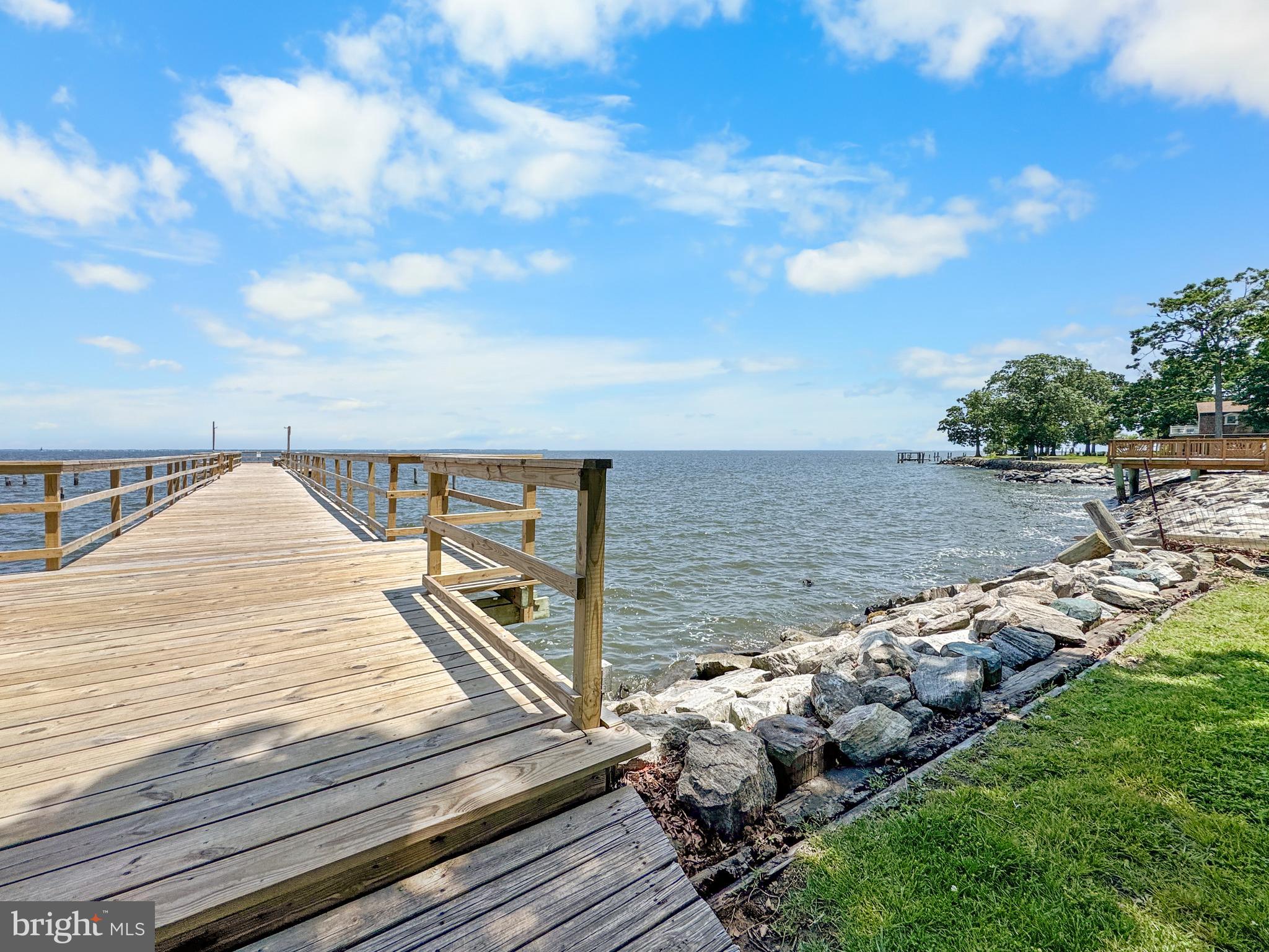 4725 Idlewilde Road Shady Side, MD 20764 - Photo 23 of 28 a view of ocean from a terrace