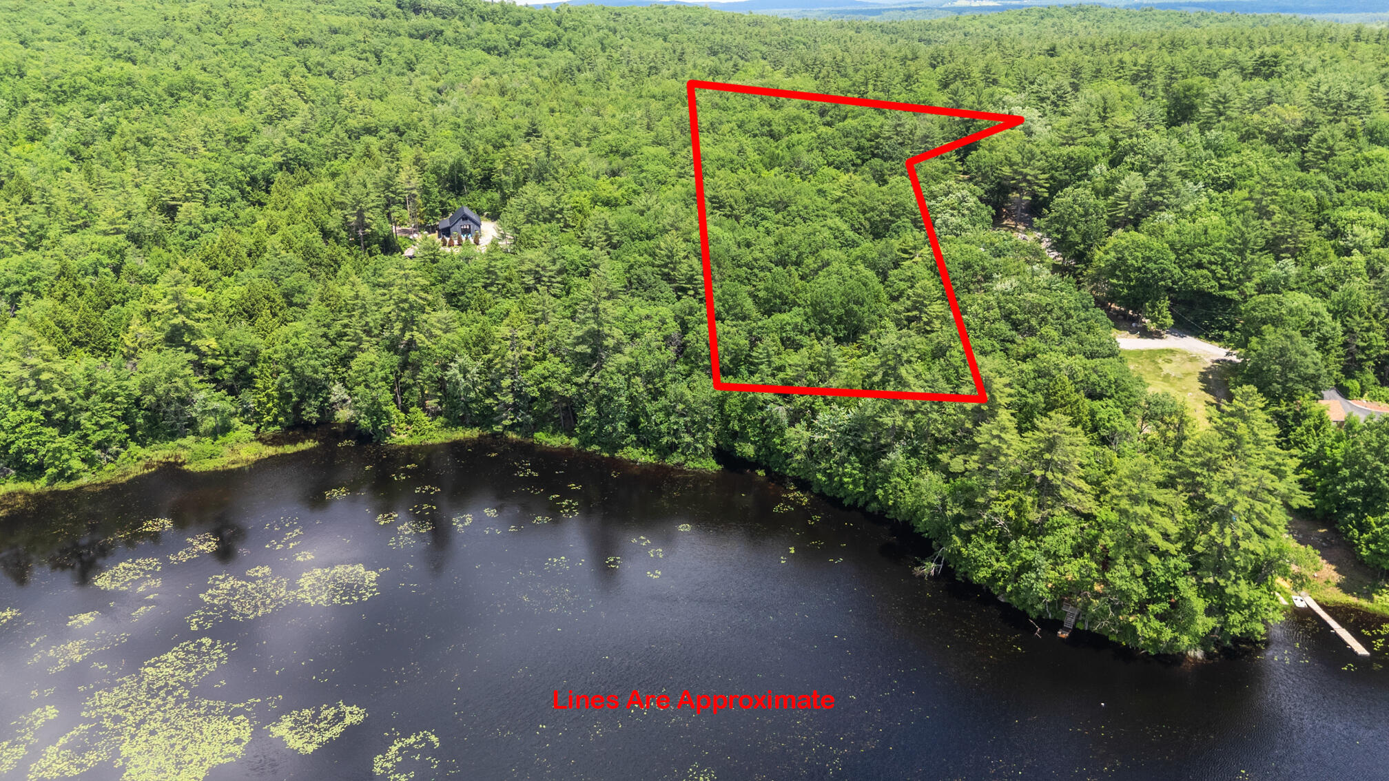 386-2 Lake House Road Naples, ME 04055 - Photo 1 of 1 386 Lake House Rd_ Naples_ Property Line