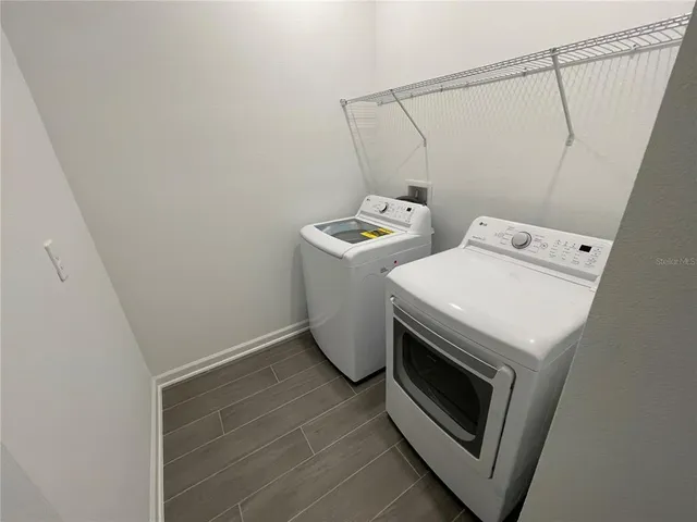 a view of room with stairs