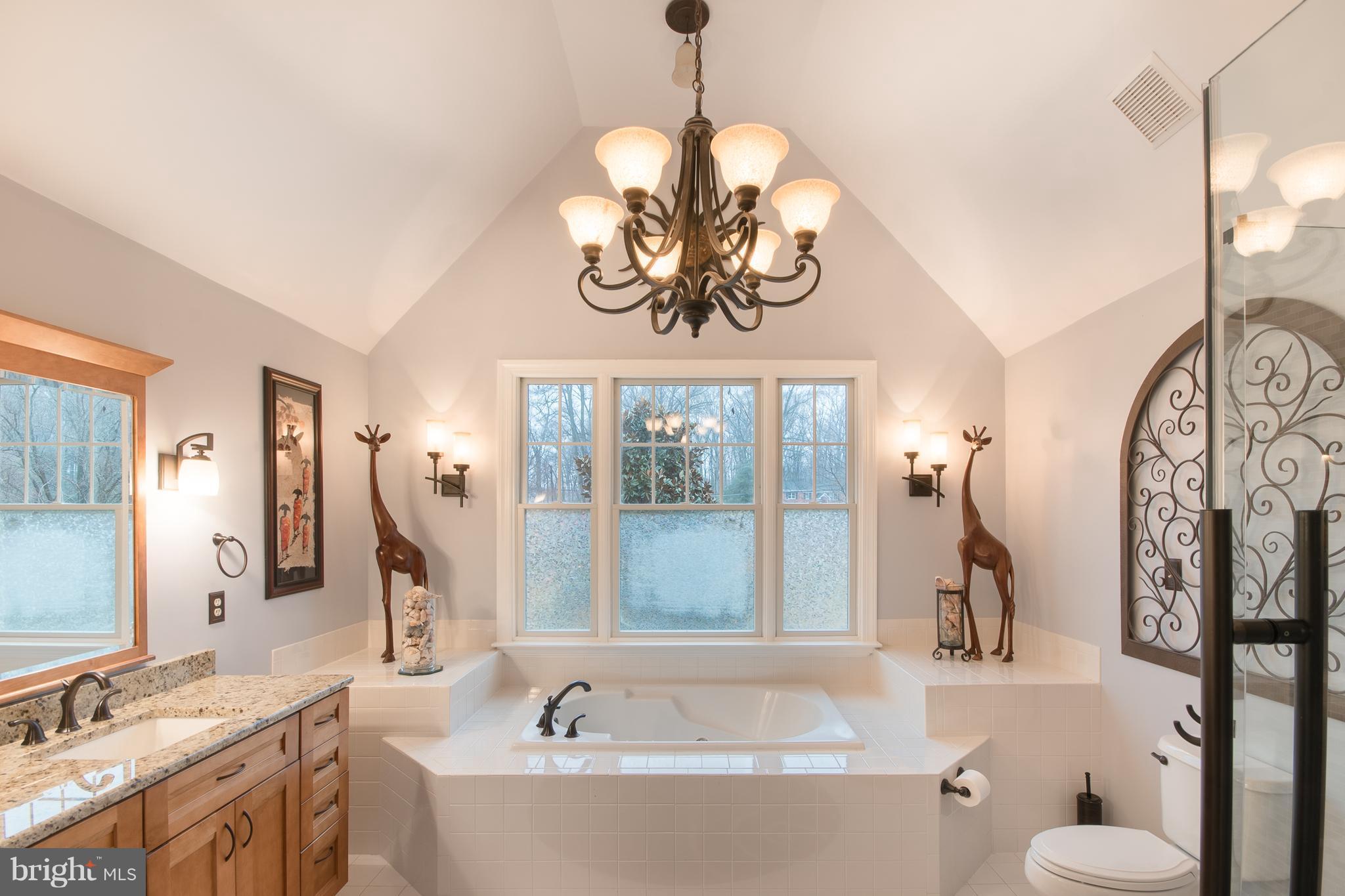3111 Hunt Road Oakton, VA 22124 - Photo 20 of 30 Renovated Master Bath w/ soaking tub