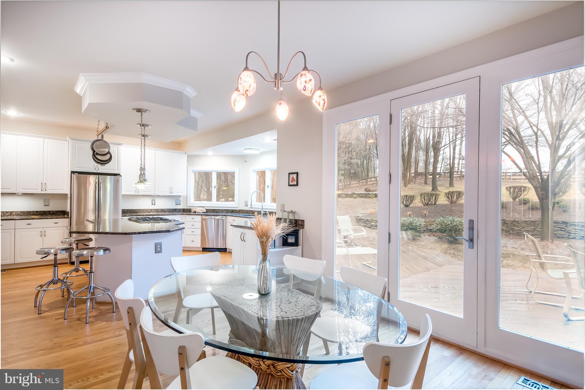 3111 Hunt Road Oakton, VA 22124 - Photo 3 of 30 Light-filled white Kitchen w/ morning sun