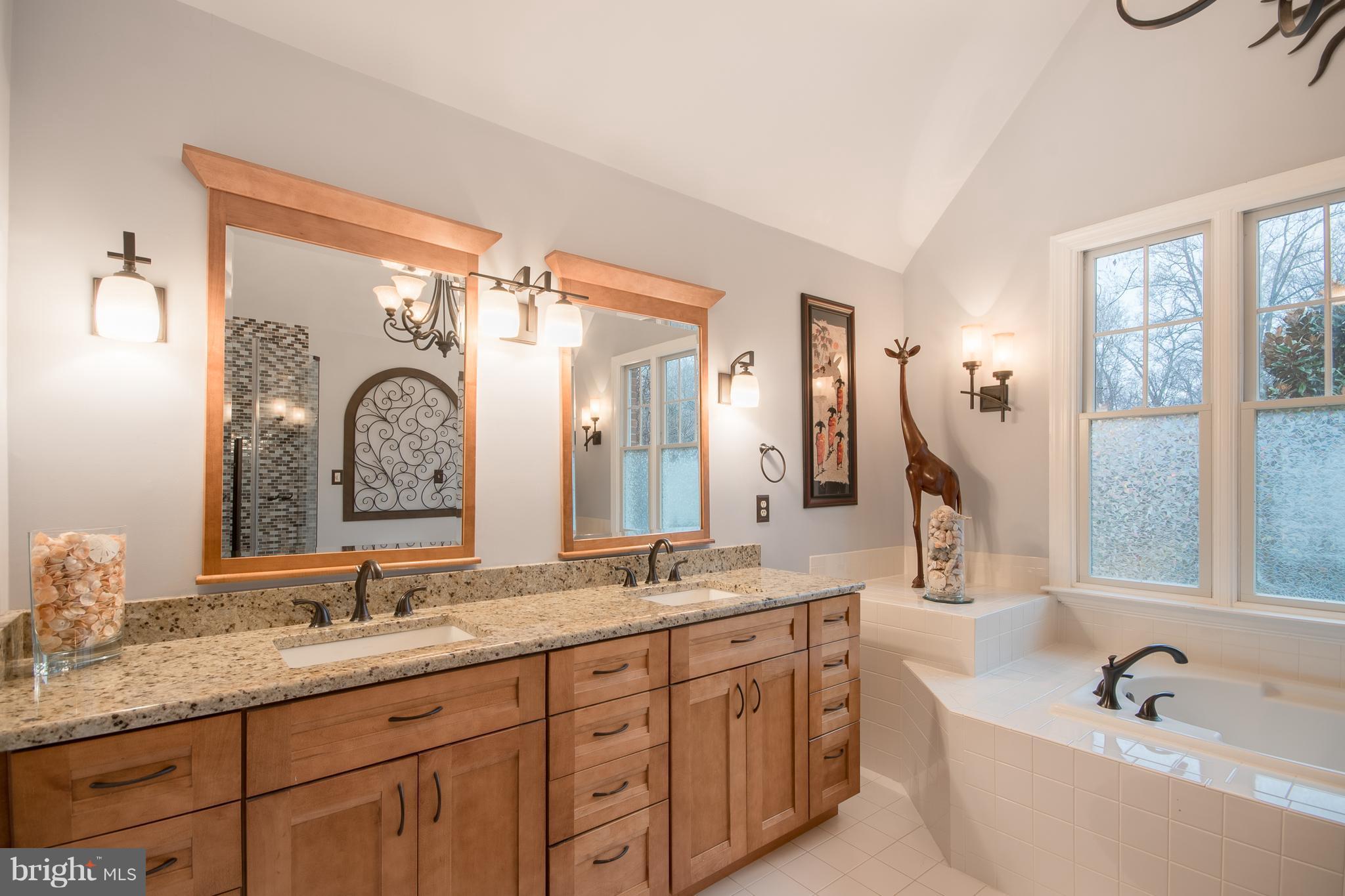 3111 Hunt Road Oakton, VA 22124 - Photo 21 of 30 Renovated Master Bath w/ double vanity
