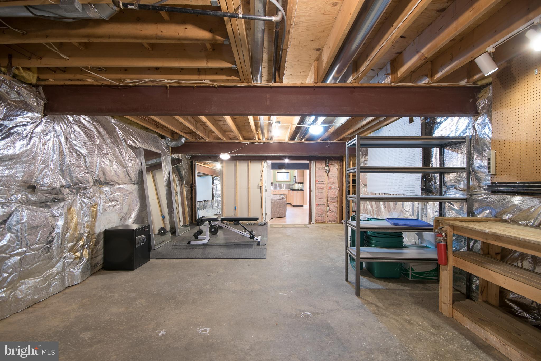 3111 Hunt Road Oakton, VA 22124 - Photo 28 of 30 Large, unfinished storage area w/ Exercise Room