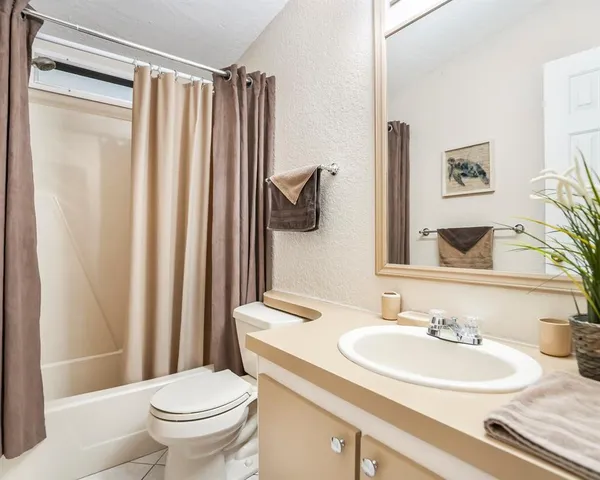 a view of a building with a porch