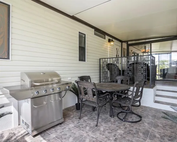 a view of a storage room with washer and dryer